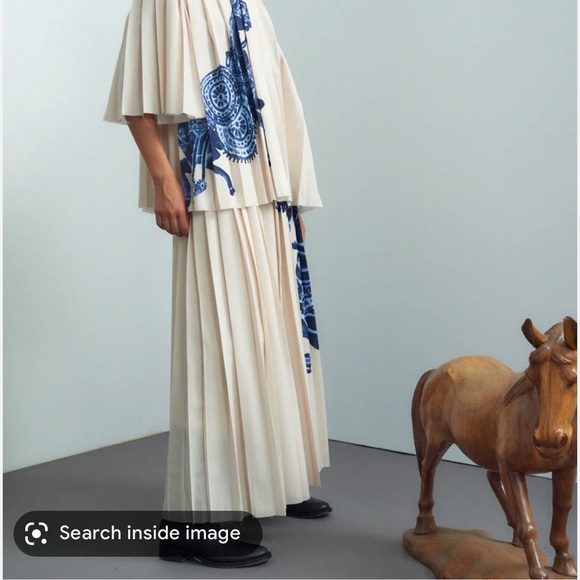 Alémais “Rider” pleat skirt, XS - Picture 3 of 4